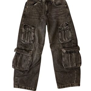 Zara Black Jeans Relaxed Fit